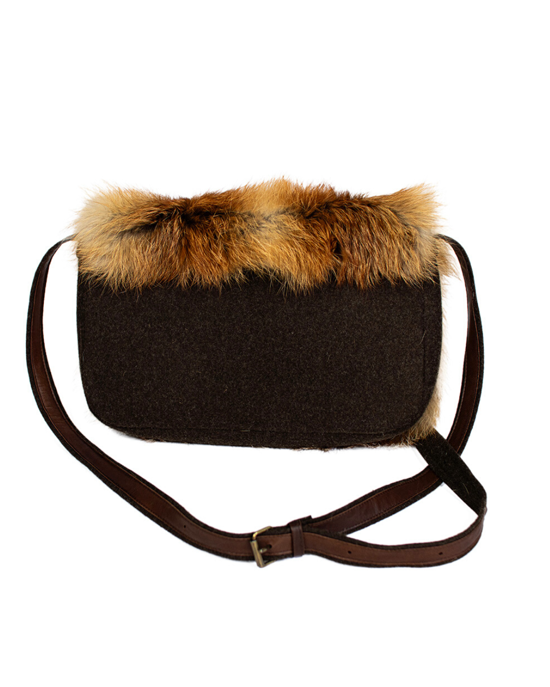 Pelztasche - Rotfuchstasche Loden I Modell FOX BAG