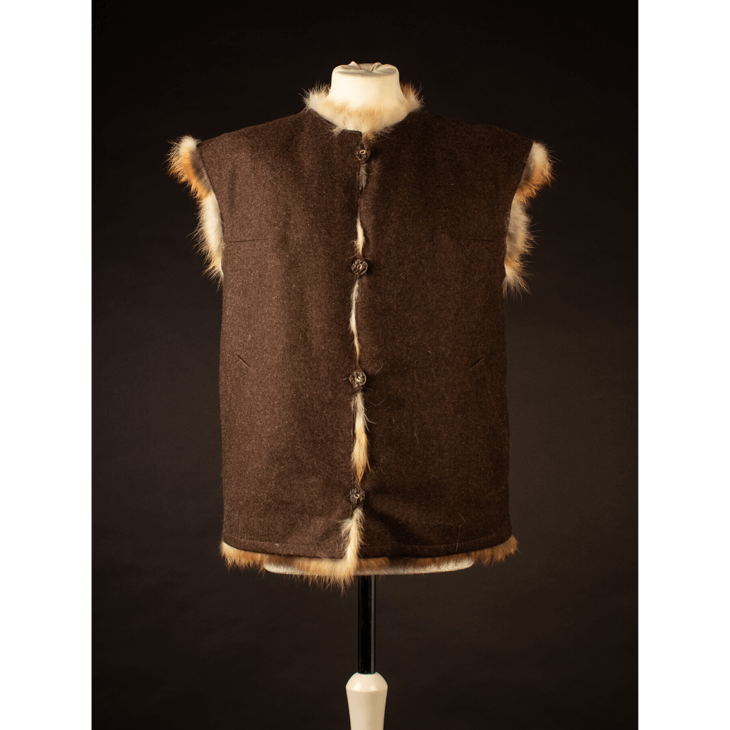 Pelzweste - Rotfuchsweste Natur | Wendeweste | Damen