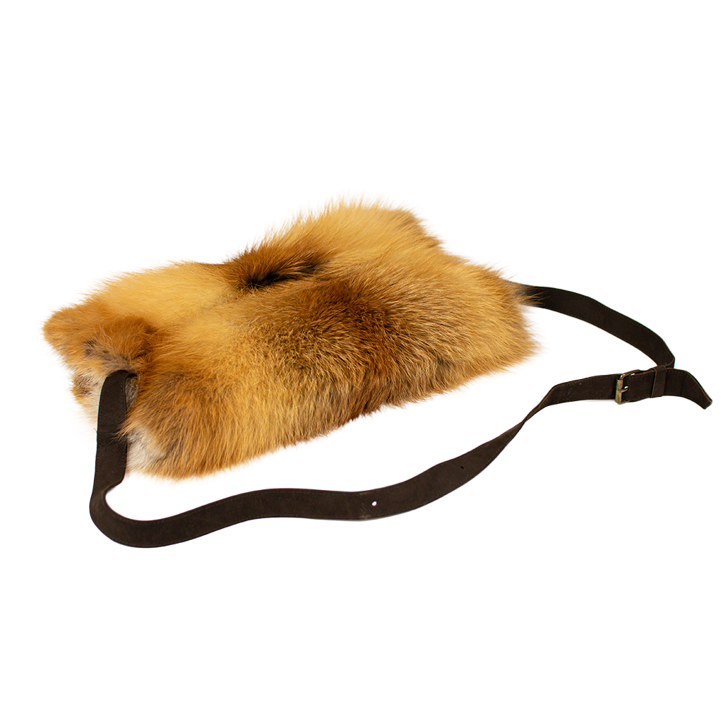 Pelzmuff - Rotfuchs Vollfell Muff/-Sitzkissen