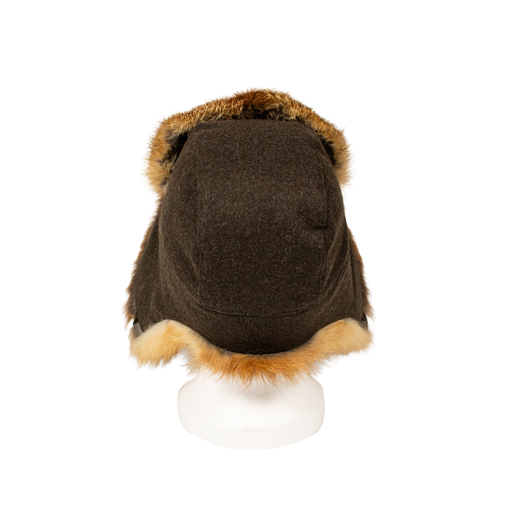 Pelzmütze - Rotfuchsmütze | Loden | Modell Jura