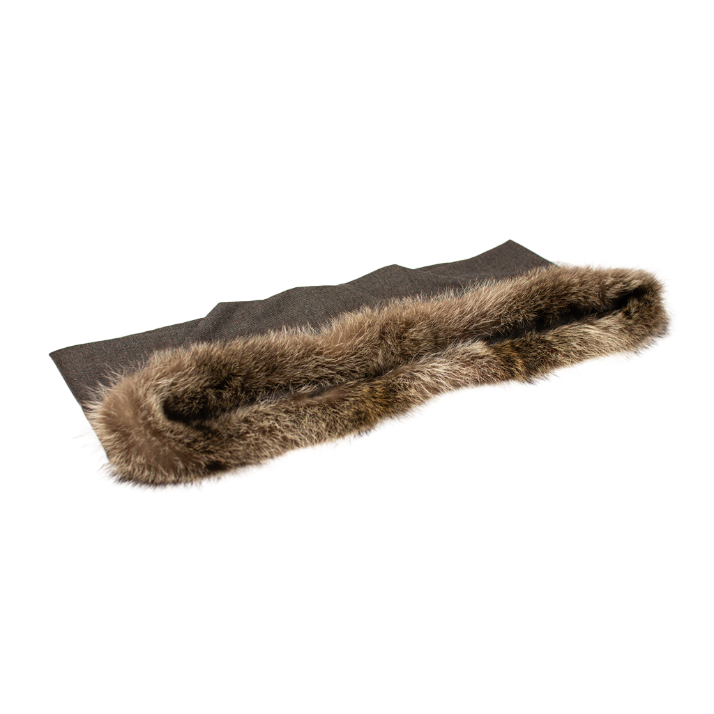 Pelzschal - Waschbär-Loop