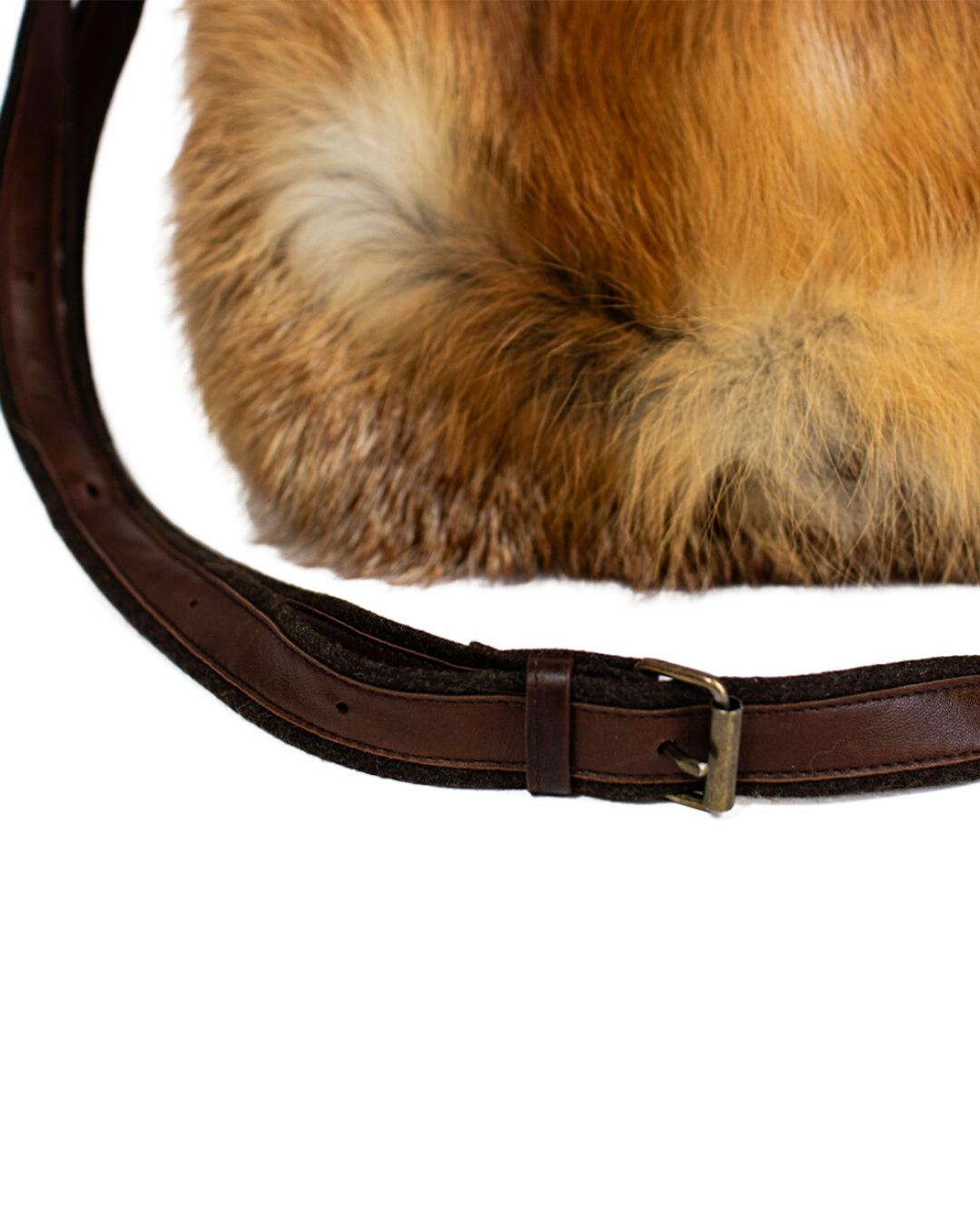 Pelztasche - Rotfuchstasche Loden I Modell FOX BAG