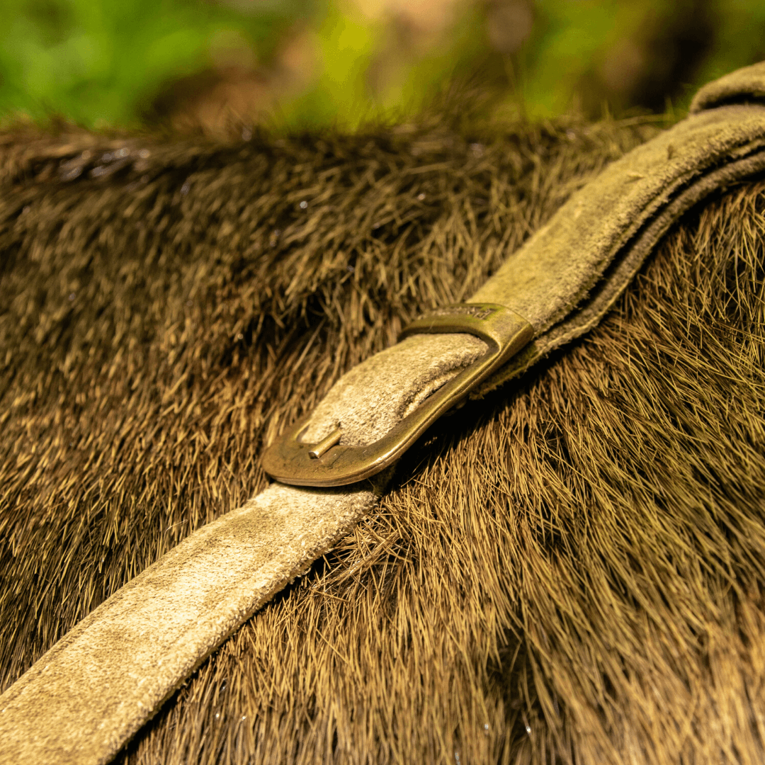 Pelzmuff - Nutria-Muff I Natur I Vollfell