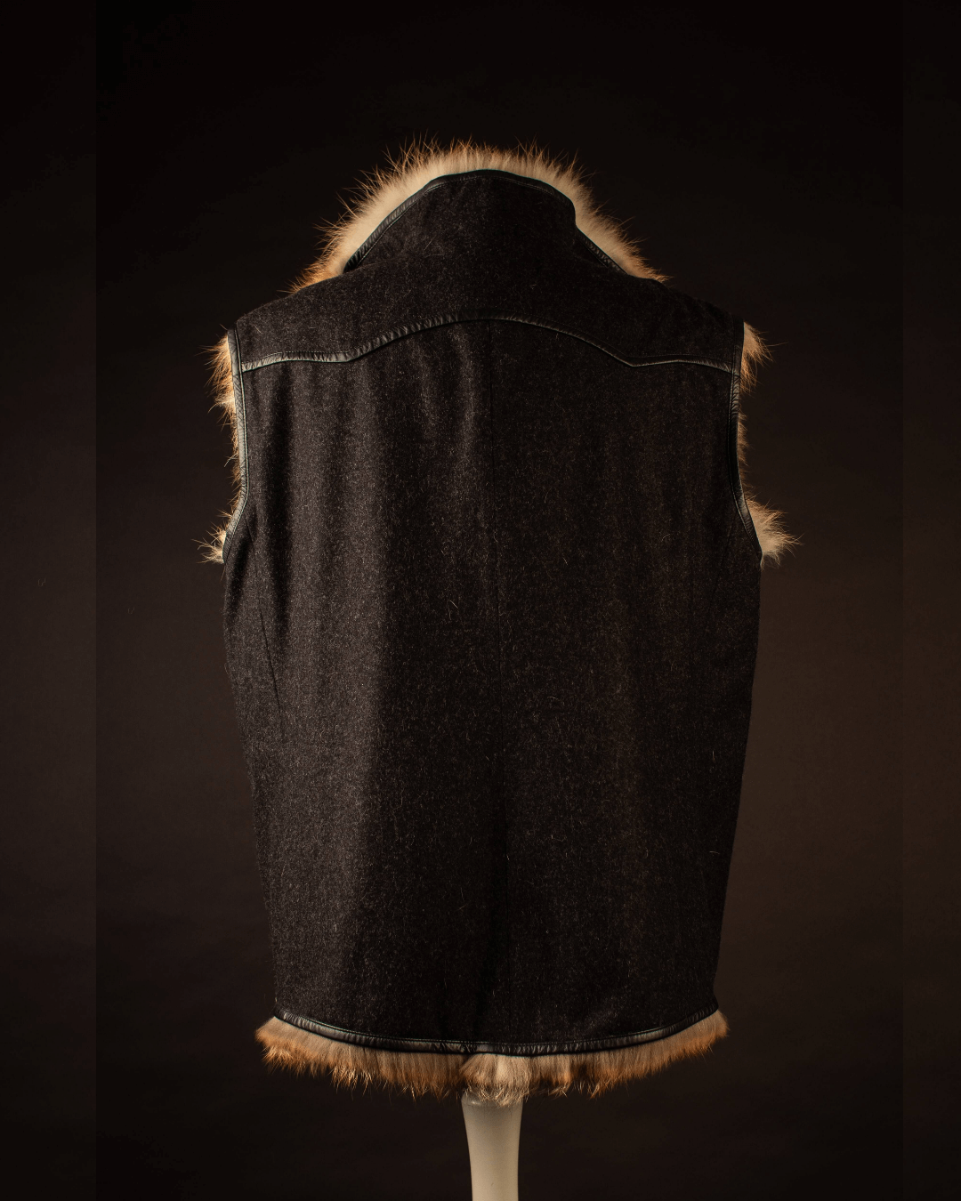 Pelzweste - Rotfuchsweste Natur | Wendeweste | Herren